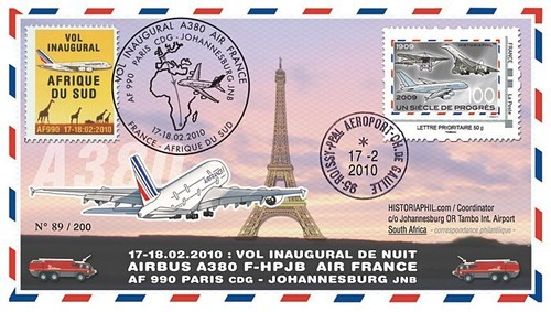 A380 2010 fdc france - 2010,