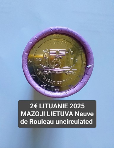 Pièce euros lituanie 2025 - pièce, 2