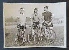 Photo press JAC 7 SEPT 1942 Cyclisme 3 Cycliste race vélo bike Fahrrad 