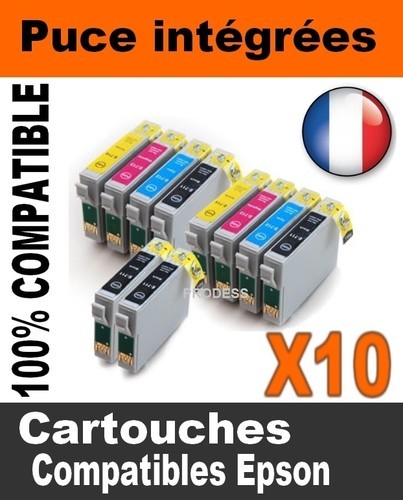 Cartouches encre - 10,
