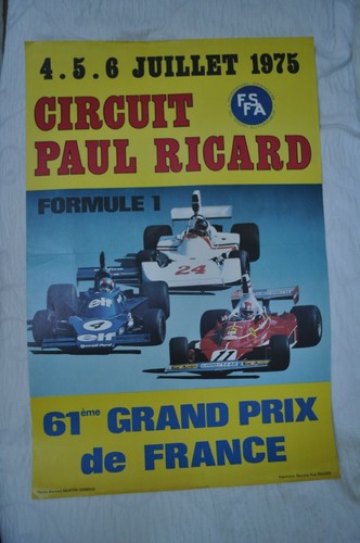 Affiche originale grand prix - affiche,