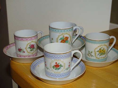 Haviland cups porcelain - haviland,