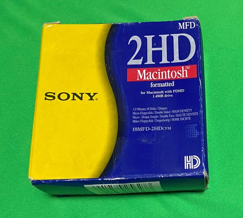 Boite disquettes sony 7 - disquettes,