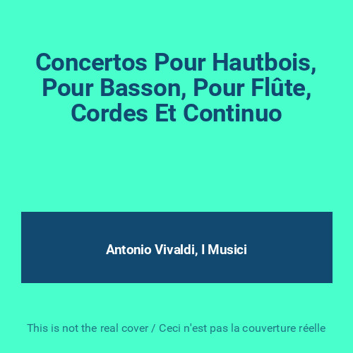 Concertos pour hautbois - hautbois,,