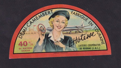 Old cheese label france - old,
