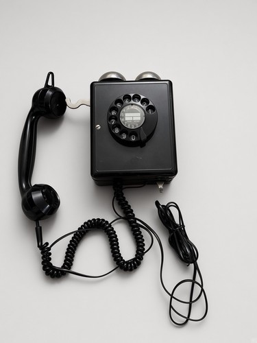 1950 swiss wall telephone - 1950,