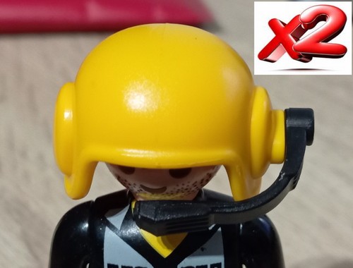 Playmobil casques jaunes - playmobil,