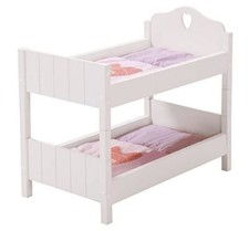 Lit Jumeaux Poupons en Bois