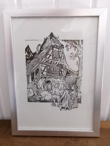 Tableau encadré eugène - tableau,