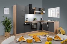 Cuisine Coin Cuisine Bloc Cuisine Angle Cuisine Chêne Gris Merle 280x172 CM