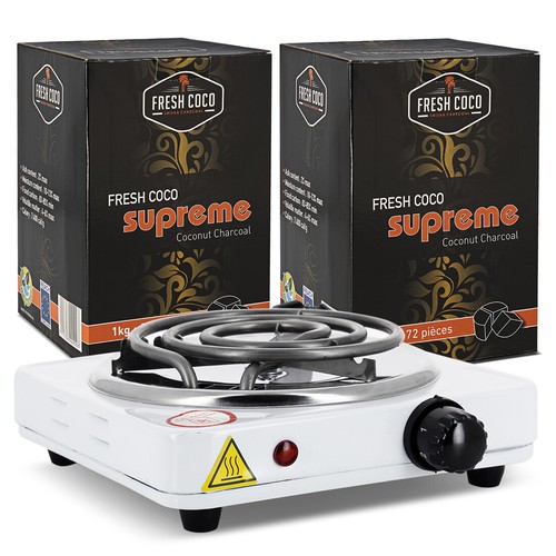Pack charbons chicha fresh - pack, à