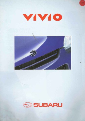 Brochure subaru - brochure,