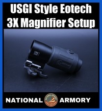 USGI Style Eotech 3X Magnifier Setup – Samson, ARMS – Clone Correct