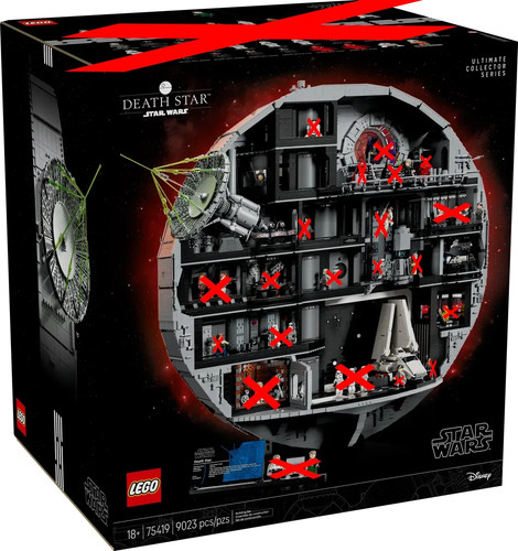 Lego 75419 star wars death - lego,