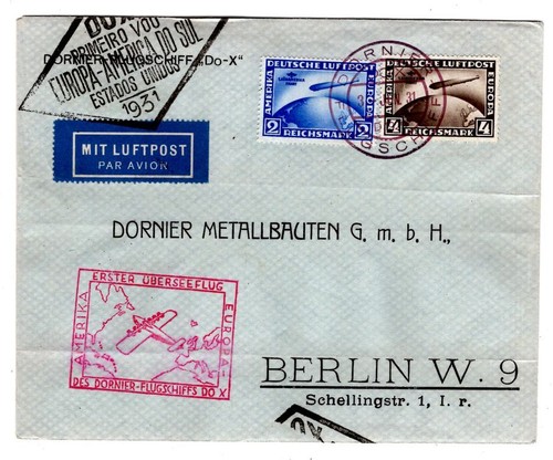 Zeppelin poste aérienne - zeppelin,
