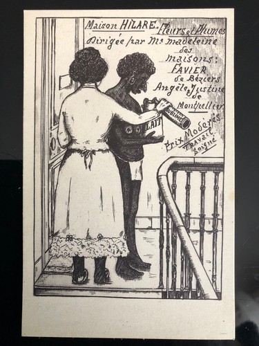 Curiosa rare carte postale - rare,