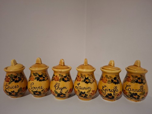 Pots epices vallauris - pots, a