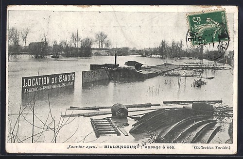 Carte postale billancourt - carte,