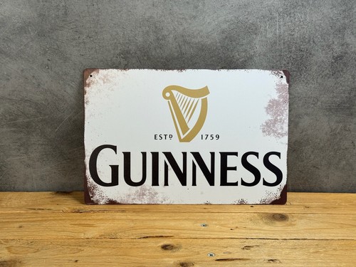 Plaque métal guinness - plaque,
