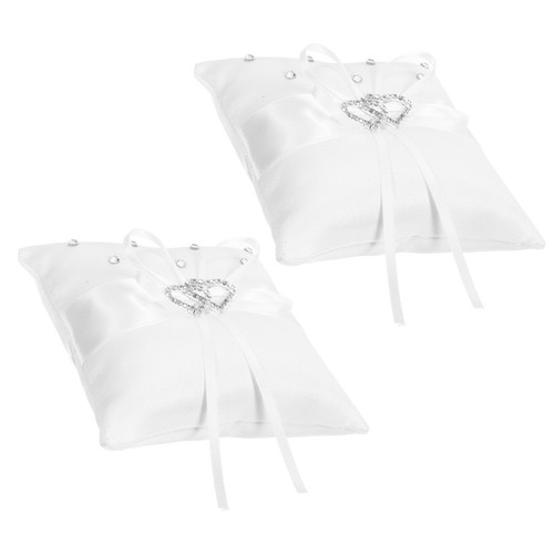 2 Pcs Coussin Alliance Mariage