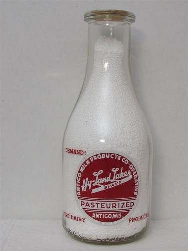 Trpq milk bottle land - hy-land, lakes
