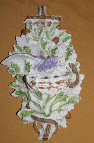 Bénitier biscuit croix - en,