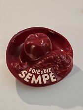 CENDRIER ANCIEN CÉRAMIQUE