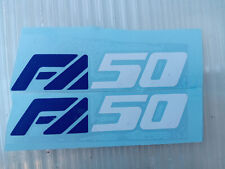 2x suzuki FA 50 decal autocollant decal