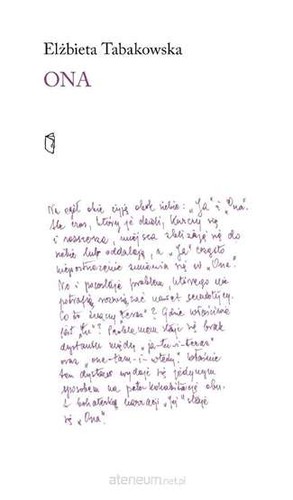 Ona elżbieta tabakowska - elŻbieta,