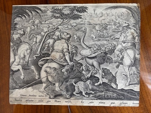 Gravure philippe galle - philippe,