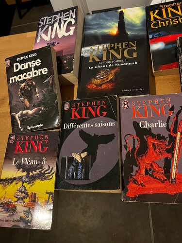 Lot livres stephen king - 15,
