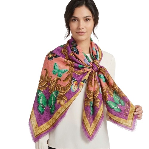 écharpe longue guess pour - longue,