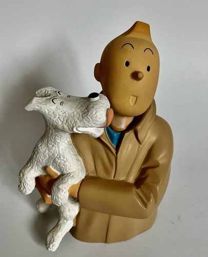 Herge figurine milou leche - -,
