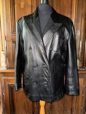 Veste femme cuir pleine fleur