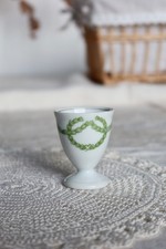 Coquetier vintage porcelaine