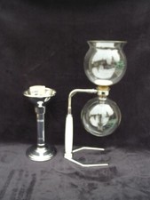 ancienne cafetière hellem verre pyrex France modèle déposé 8 tasses Vintage