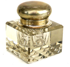 Important ENCRIER en Cristal