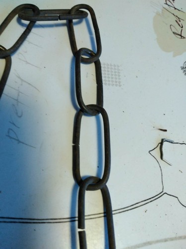 Ancienne chaine lustre - ancienne, de