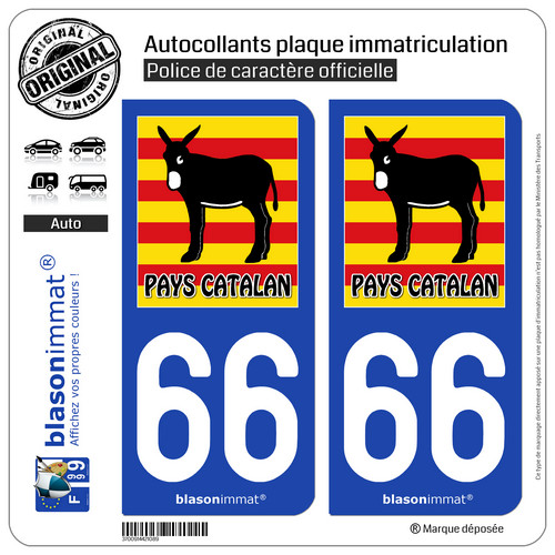 Stickers autocollant plaque - 2,