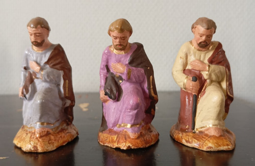 Anciens santons devineau - santons, "devineau