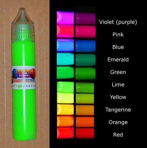 Peinture stylo fluorescent - peinture,