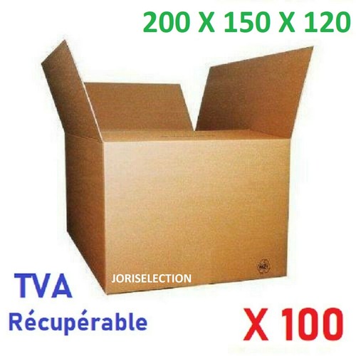 100 boîtes emballages cartons
