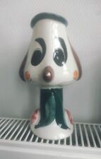 Antique Italian Ceramic Dog Piggy Bank