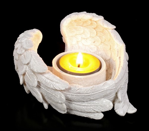 Porte bougies ailes d ange - ailes, d'ange