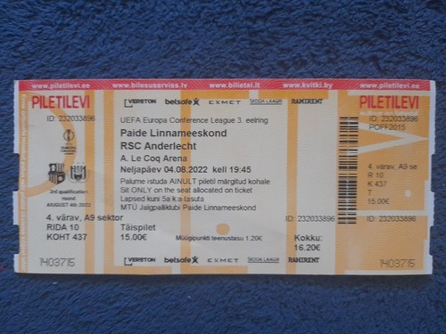 Ticket programme conference - ticket,