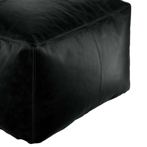 Repose pieds cuir marocain - repose-pieds, en