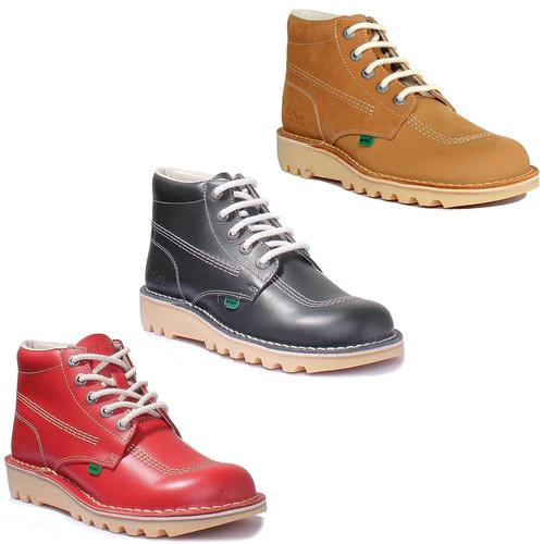 Kickers bottes hautes cuir - hautes,