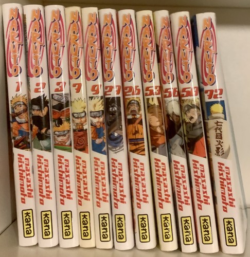 Naruto lot tomes - de, 7