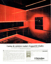 Advertising 03 24 1980 Scholtès Kitchen Equipped with Electrical Appliances