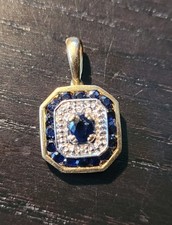 Pendentif octogonal en or